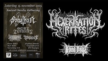 Ancient Heretic Gathering - 15 November 2025 - Desselgem - Hexekration Rites - Black Metal