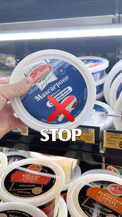 Never Overpay For Mascarpone Again! 2 ingredient recipe SUPER EASY and CHEAPER