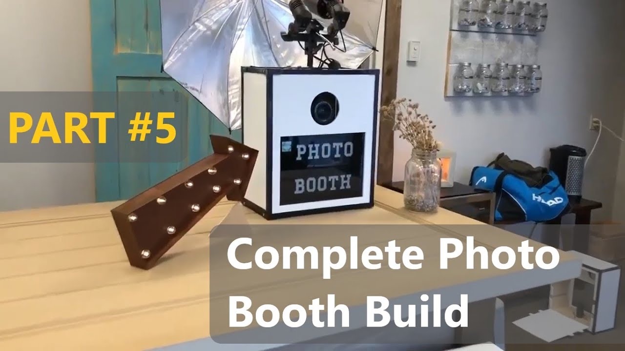 Touch Screen Photo Booth Build Part 5 Flash Mount & Camera Z Mount YouTube