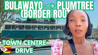 Bulawayo to Plumtree Road TripTown Centre Drive | Botswana Border Route  Travel Tips | Zimbabwe Vlog