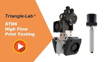 STD6 Hotend High Flow Print Testing