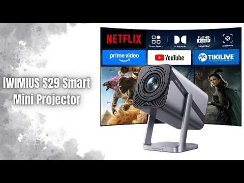 iWIMIUS S29 Smart Projector Review | Native 1080P, 4K Support