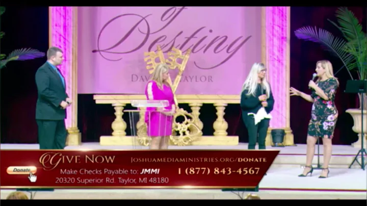Michelle Brannon Speaking at Women of Destiny Conf...
