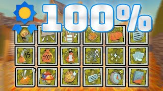 How I Unlocked 100% of Achievements by Picking Up Leaves
