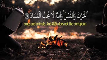 سورة البقرة خالد الجليل { ومن الناس من يعجبك قوله في الحياة الدنيا }