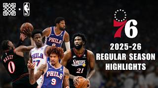 2025-26 Philadelphia 76ers Regular Season Highlights
