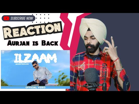 Reaction on ILZAAM (Official Video) Arjan Dhillon | Saroor Album | YBR