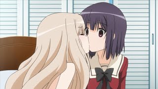 Anime girl kiss girl #36 | Lesbian kiss