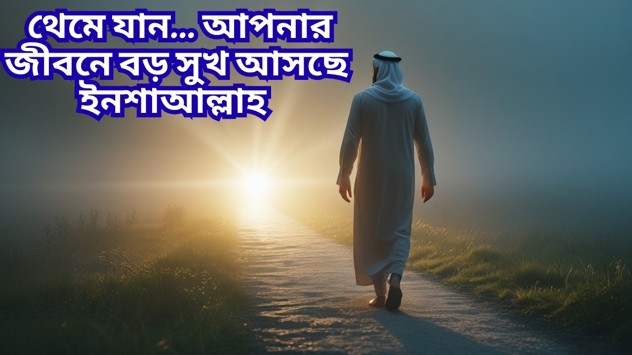 Стоп... в твою жизнь вот-вот придёт великое счастье, иншаАллах! 🌸 #путьврай #исламскоевидео