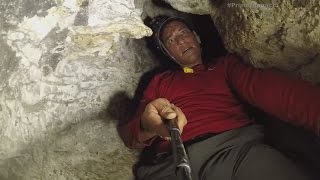 Un reportero cuenta su aterradora experiencia dentro de una cueva