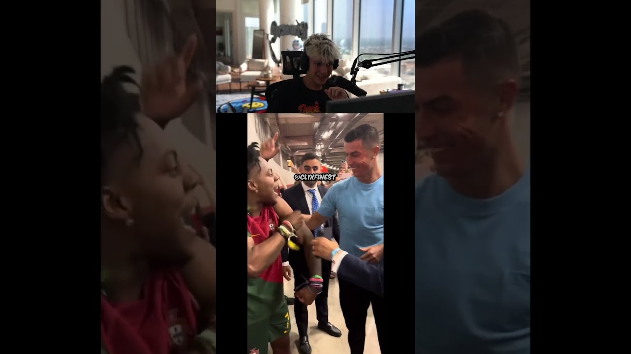 IShowSpeed FINALLY Meets Ronaldo 