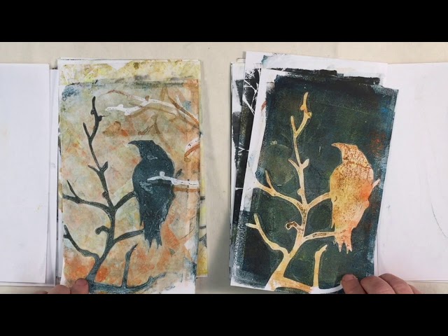 Gelatin Printmaking Tips - Linda Germain