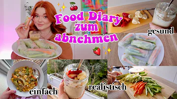 FOOD DIARY zum abnehmen! einfach, lecker & realistisch I Meggyxoxo