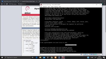 Instalasi Web server(apache2) di Debian 8 | Virtualbox