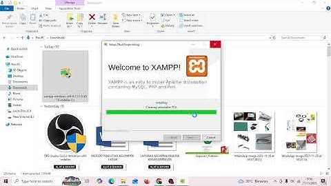 Tutorial install xampp di windows 