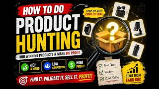 How To Do Product Hunting in 2026 | Find Winning Products for eBay, Etsy & Shopify