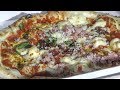 The Best Pizza from Naples Cooked in a Wood Oven. Italy Street Food