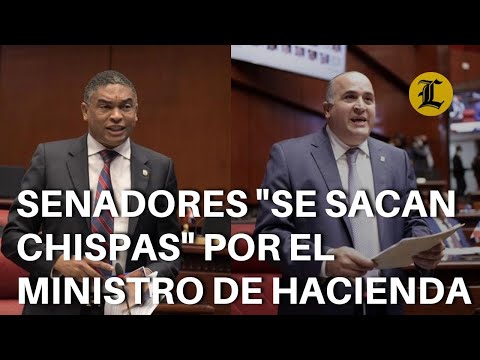 Senadores &quot;se sacan chispas&quot; por el ministro de Hacienda