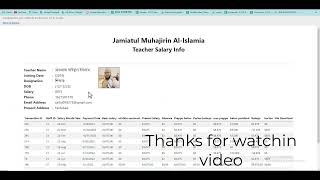 Salary payroll google app Script screenshot 5