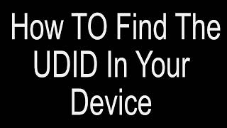 How to find the UDID of ios devices in MacBook Pro M1! (UDID)