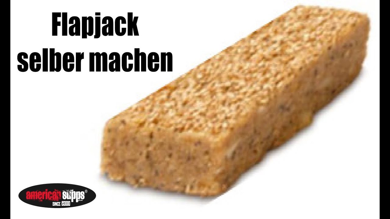 Flapjack Rezept Haferriegel selber machen für HARDGAINER | AMERICAN-SUPPS.COM