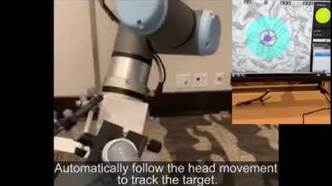 How TMS works with navigated robot