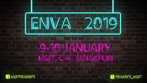 ENVA 2019 IS HERE!!