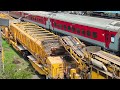 Railway Track Maintenance Vehicle Spotted #gudur #plasser #indianrailways