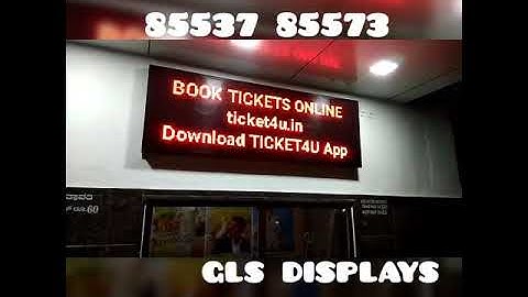 GLS LED Scrolling display boards and led video screens