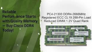 Ucs-Ml-X64G4Rs-H Cisco 64Gb Ddr4 Server Memory