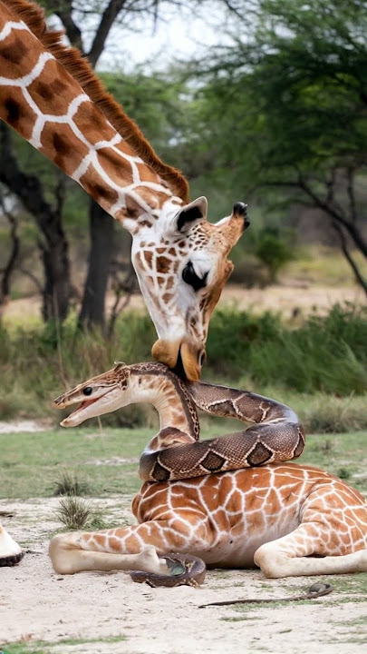 #animals #discovery #mom #mother #wildlife #ai #fantasy #giraffe #nature #wildanimals