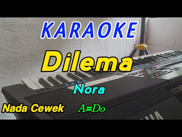 Di Persimpangan Dilema-Karaoke-Nora-Nada Cewek class=