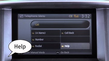 2015 Infiniti QX70 - Making, Receiving, and Ending a Call Non-Navi (if so equipped)