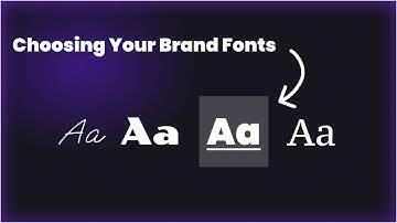Choosing Your Brand Fonts | Google Fonts tutorial