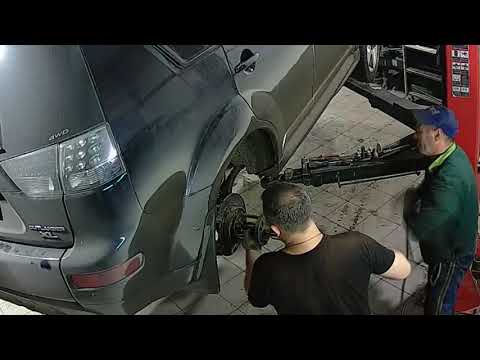 Mitsubishi Outlander - замена подшипника задней ступицы