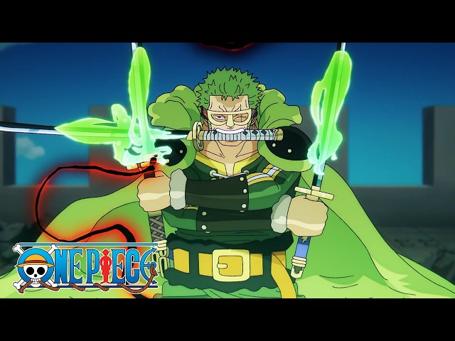 Luffy, Sanji, and Zoro Simultaneously Save Nami and Usopp | ONE