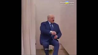 Лукашенко в туалете