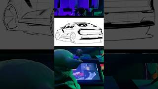 Sedan #sketch #cardesign #carsketch #photoshop #art