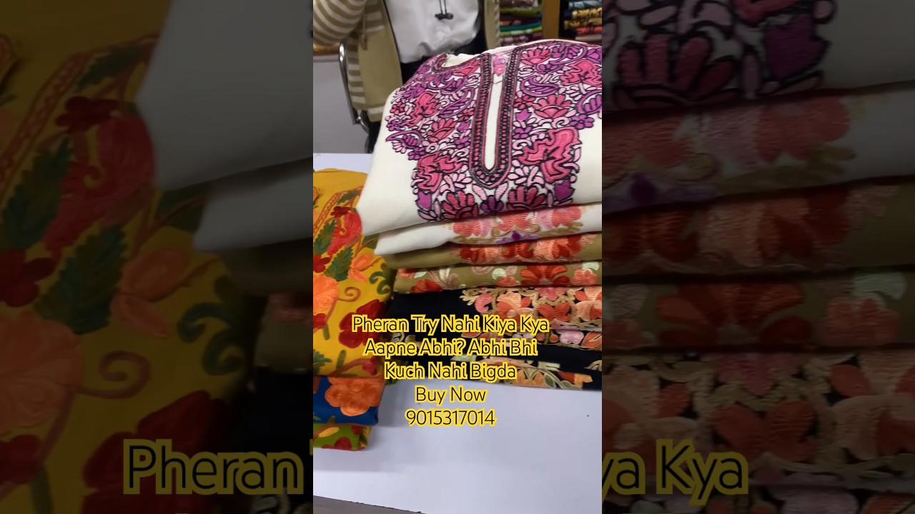 Aari Pherans New Collection | Pheran Designs 