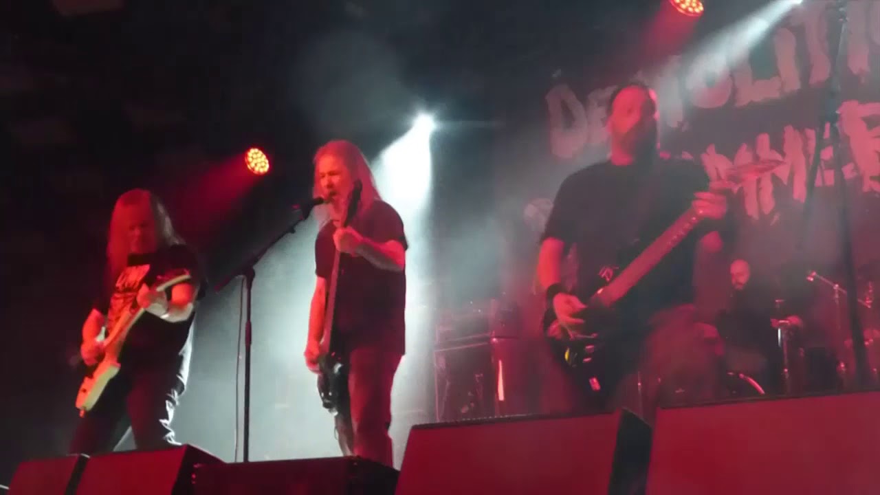 Demolition HammerSkull Fracturing Nightmare & Neanderthal, Lords of the Land, Glasgow, 7418