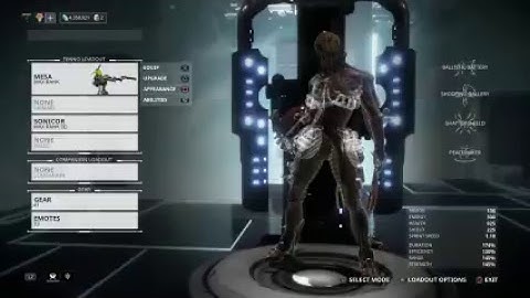 Warframe mesa peacemaker