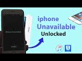 iPhone Unavailable 100% Fix iTunes! How To Fix iphone Unavailable Screen Lock