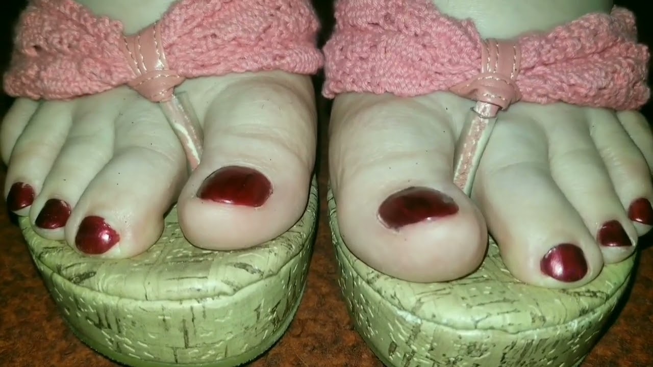 Pink Sandals and Blue Jeans