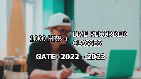 Online GATE CS / IT Classes | Live Classes | Recorded Video | Update | GATE 2022-2023 | iGate Bhilai