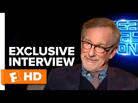 Spielberg Loves Movies Too! - Ready Player One (2018) Interview | All Access