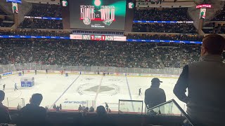 AT THE HOCKEY GAME