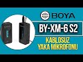 Boya By-XM6-S2 Kablosuz Yaka Mikrofon Seti Derin İncelemesi (Yayıncılar İçin Mikrofon)