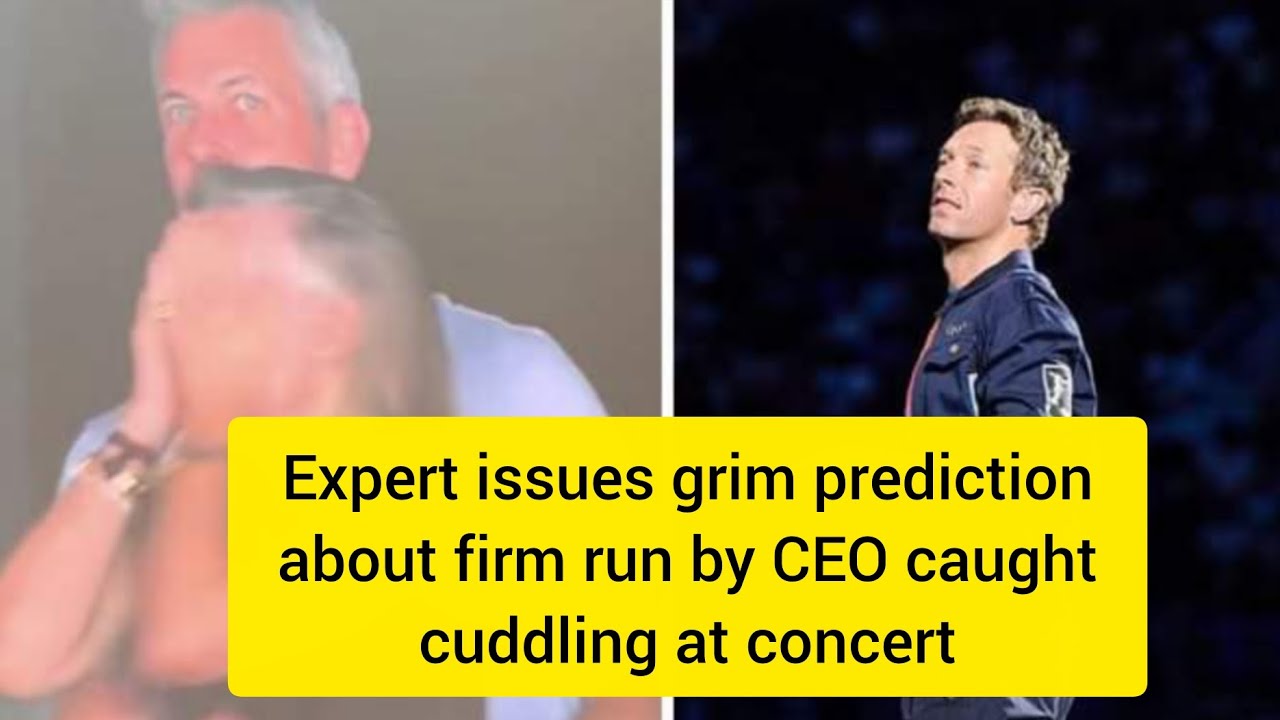 CEO and HR Boss Caught on Coldplay Kiss Cam Sparks Company Scandal!