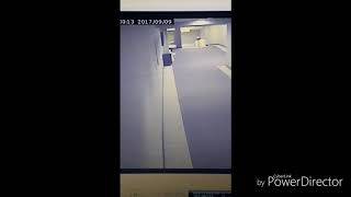 Why is the security guard running and pushing something I Kenneka Jenkins