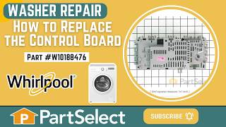 Whirlpool Washer Repair - How To Replace The Control Board Whirlpool Part